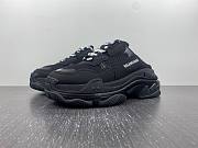 BALENCIAGA TRIPLE S BLACK HALF DRAG 755686 W3SM2 1000 - 1