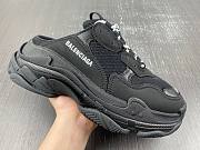 BALENCIAGA TRIPLE S BLACK HALF DRAG 755686 W3SM2 1000 - 5