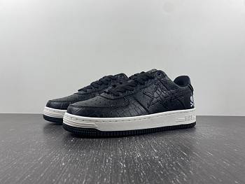 Neighborhood x Bapesta 'Black Crocodile & Ostrich' 1J23191901