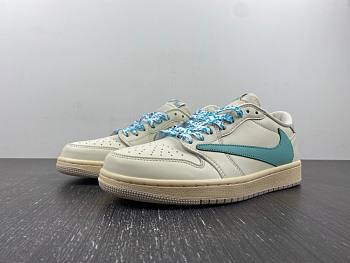 Travis Scott x Air Jordan 1 Low OG SP BGreen Toe DM7866-102