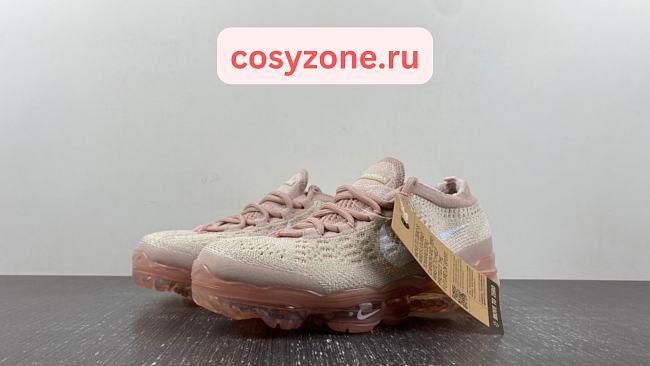 Nike Air VaporMax 2023 Flyknit Oatmeal Pearl Pink (Women's) DV6840-101 - 1