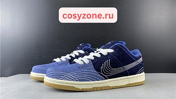 Nike SB Dunk Low Denim Sashiko CV0316-400