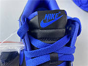 NIKE DUNK LOW RETRO BLACK HYPER COBALT DD1391-001 - 3