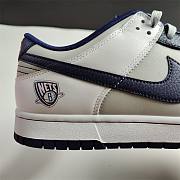 NIKE DUNK LOW EMB NBA 75TH ANNIVERSARY BROOKLYN NETS DD3363-001 - 4