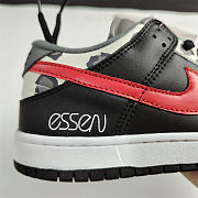 Nike SB Dunk Low Grey Black University Red CU1727-006 - 2