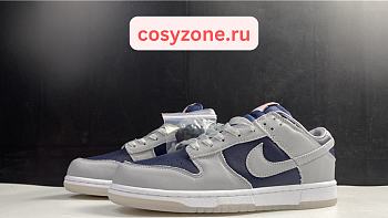 Nike Dunk Low College Navy Grey (Women's) DD1768-400