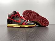 Nike Dunk High 1985 Red Acid Wash DD9404-600 - 5