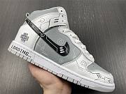 Nike SB Dunk High PS5 Grey Black White PS2363-003 - 6