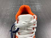 Off White Out Of Office Calf Leather Trainer Orange/Blue 00082785 - 5