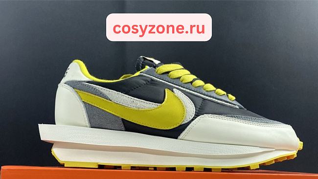 Nike LD Waffle sacai Undercover Black Bright Citron DJ4877-001 - 1