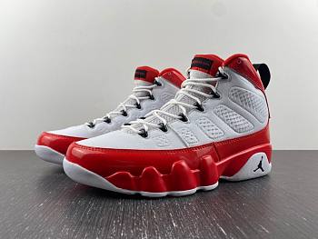 Air Jordan 9 Retro White Gym Red  302370-160