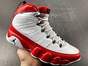 Air Jordan 9 Retro White Gym Red  302370-160 - 3