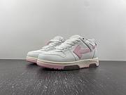 OFF-WHITE Out Of Office Calf Leather White Fuchsia (Women's) OWIA259S23LEA0010132 - 1