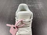 OFF-WHITE Out Of Office Calf Leather White Fuchsia (Women's) OWIA259S23LEA0010132 - 5