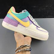 Nike Air Force 1 Pale Ivory Gold Purple CI0919-101 - 5