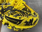 BALENCIAGA TRACK GRAFFITI SNEAKER IN YELLOW 542023W3RRA7810 - 2