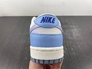 Nike Dunk Low Blue Airbrush Canvas (Women's) FN0323-400 - 3