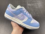 Nike Dunk Low Blue Airbrush Canvas (Women's) FN0323-400 - 5