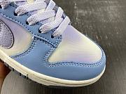 Nike Dunk Low Blue Airbrush Canvas (Women's) FN0323-400 - 6