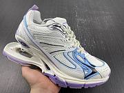 Balenciaga X-Pander Trainer in White Black Blue Lilac & Grey 653870-W2RA8-9045 - 6