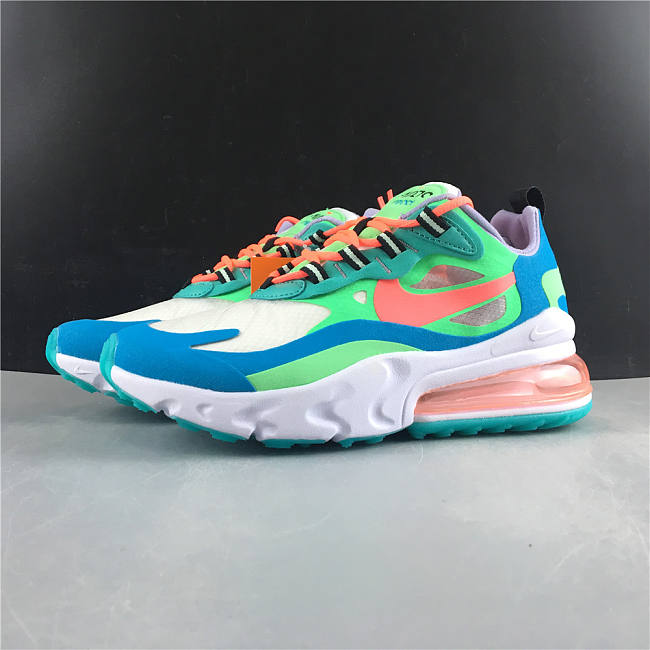 Nike Air Max 270 React Psychedelic Movement (Women's) AT6174-300 - 1