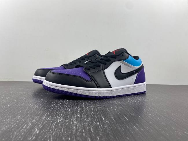 Air Jordan 1 Low Court Purple Tropical Twist 553558-154 - 1