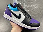 Air Jordan 1 Low Court Purple Tropical Twist 553558-154 - 2