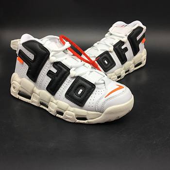 Off-White x Nike Air More Uptempo White And Black