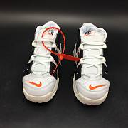 Off-White x Nike Air More Uptempo White And Black - 3