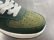 Louis Vuitton x Nike Air Force 1 Green Suede  - 5