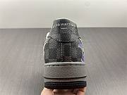 LV x Nike Air Force 1 07 Low Dark Grey White Purple 6A8PYL-100 - 6