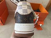 Nike Air Force 1 Low Louis Vuitton Monogram Brown Damier Azur (Leather Case) - 5