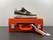 Nike Air Force 1 Low Louis Vuitton Monogram Brown Damier Azur (Leather Case) - 4