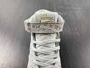 NIKE AIR FORCE 1 MID X LOUIS VUITTON BY VIRGIL ABLOH WHITE MS0222 - 5