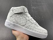 NIKE AIR FORCE 1 MID X LOUIS VUITTON BY VIRGIL ABLOH WHITE MS0222 - 2