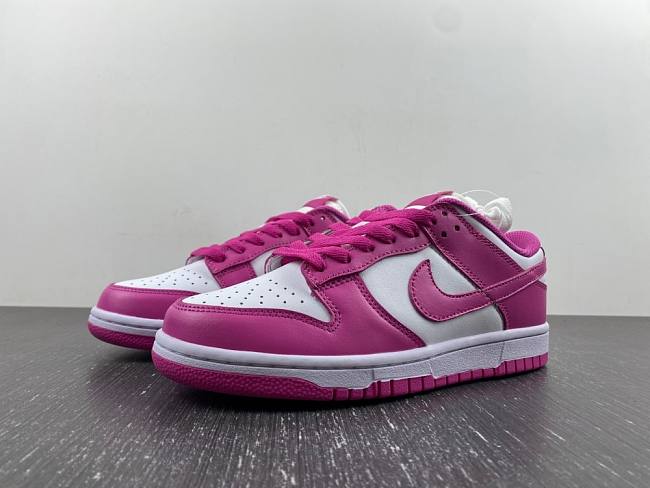 Nike Dunk Low Active Fuchsia (GS) FJ0704-100 - 1