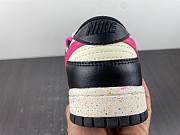 Nike Dunk Low Black White Pink Multi Color FD4623-134 - 6