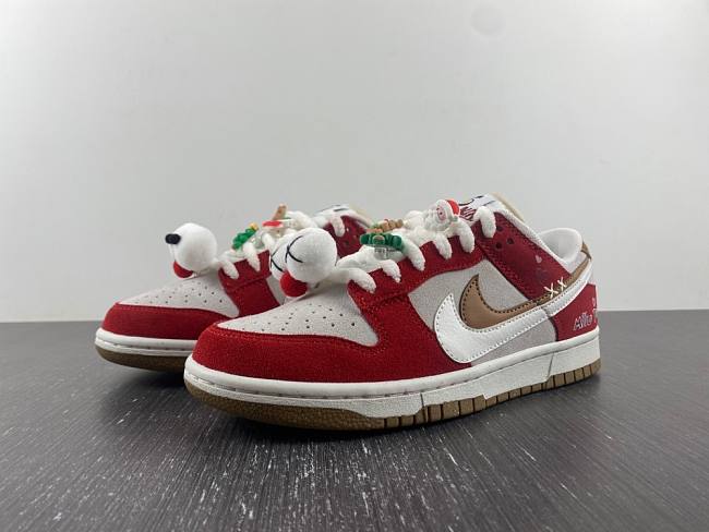 Nike Dunk Low ‘Christmas’ Red White 1675861396 - 1