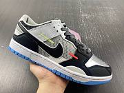 Nike Dunk Low Scrap Black Neutral Grey University Blue White DN5381-001 - 4