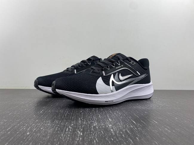 Nike Pegasus 40 Premum Black White Grey (Women's) FB7703-001 - 1