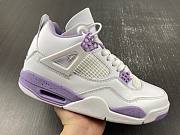 Air Jordan 4 White Purple Oreo CT8527-115  - 3