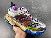 Balenciaga Track Leather Free White Silver Multi 542023W2FSA8123 - 5