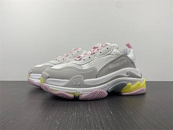 Balenciaga Triple S White Yellow (Women's) 524039W2FW47541