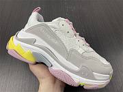 Balenciaga Triple S White Yellow (Women's) 524039W2FW47541 - 3