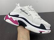 Balenciaga Triple S Sneaker 'Allover Logo - White Pink' 536737 W2FA4 9155 - 4