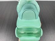 Balenciaga Triple S Clear Sole Green (Women's) 544351W2GA14500 - 4