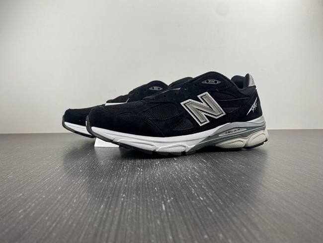 New Balance 990v3 MiUSA Black White M990BS3 - 1