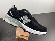 New Balance 990v3 MiUSA Black White M990BS3 - 3