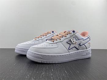 A Bathing Ape Bape Sta BAPY White Pink (Women's) BPYSNSN0061C