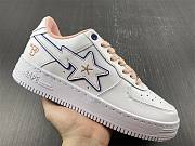 A Bathing Ape Bape Sta BAPY White Pink (Women's) BPYSNSN0061C - 4